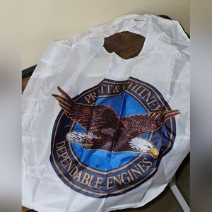 Pratt & Whitney Reusable Shopping Bag‎ Tote Carry Canada Engines Miltary Eagle